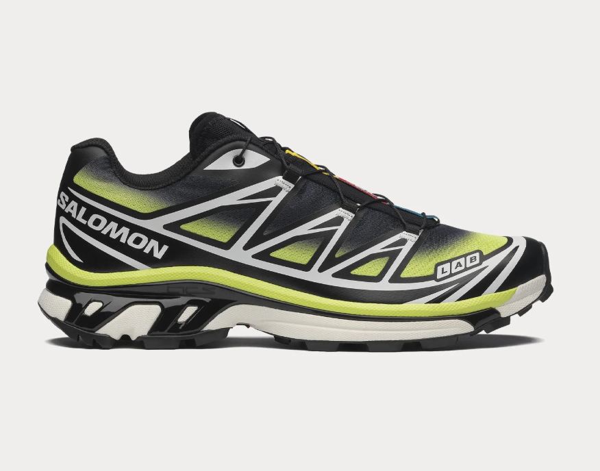 Zapatillas Salomon xt6 negro azul verde